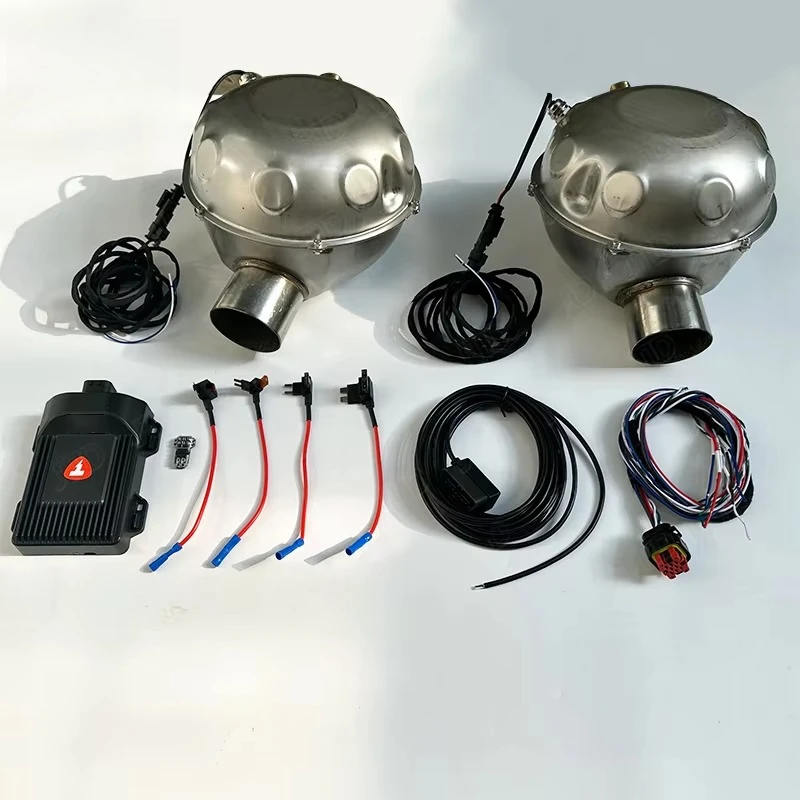 Universal Electronic Active Exhaust Sound Booster Pro+ Smartphone Control For Audi Car Exhaust System With Muffler Exhaust Tip