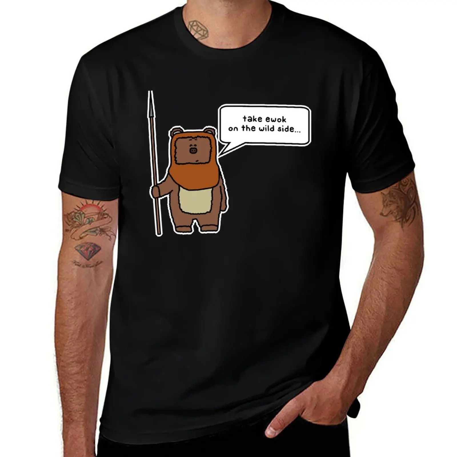 

take ewok on the wild side T-Shirt Plus Size Quick Dry Sports Tee