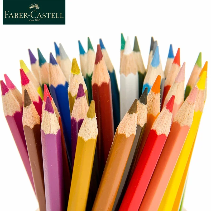 Faber Castell 1144 Watercolor Pencils 12/24/36/48/60/72 Set Water Soluble colored pencils For Art School Drawing