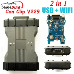 Can Clip V236 with USB Wifi for Renault VCI Scanner OBD2 Automatic Diagnostic Interface for Renault VCI Scan Tools