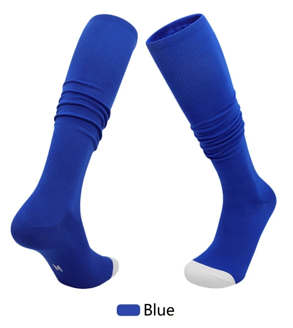 Loogdeel Professionelles Trainingsspiel, Sportsocken für Männer und Frauen, lange Länge, High-Top-Fußball-Softball-Socken, lange Socken – Detail 10