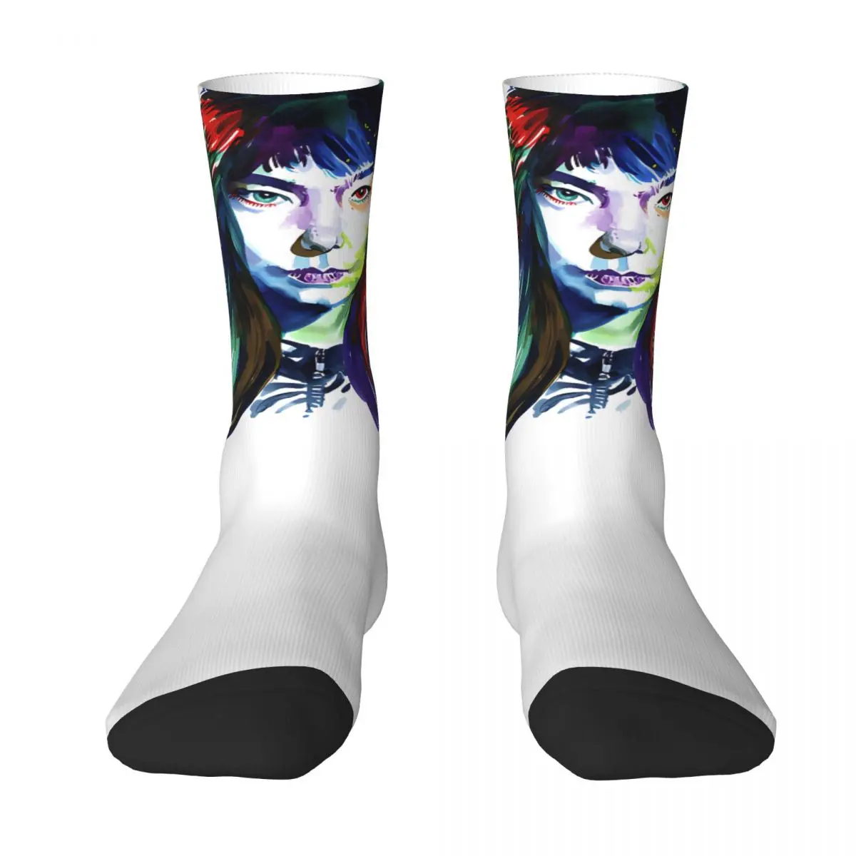 90s Singer Bjork -- Cool Music Socks Winter Stockings Casual Women Men Warm Soft Socks Design Running Sports Non Slip Socks