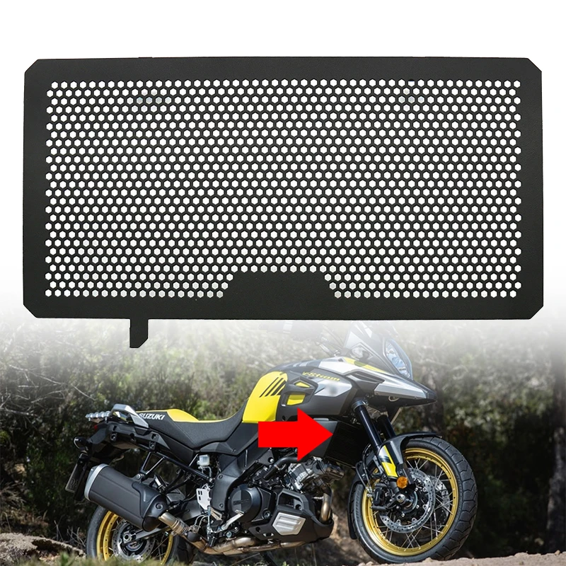 

For Suzuki V-Strom1000 DL1000 2013-2018 Motorcycle Accessories Radiator Grille Guard Radiator Guard Oil Cooler Cover Protector