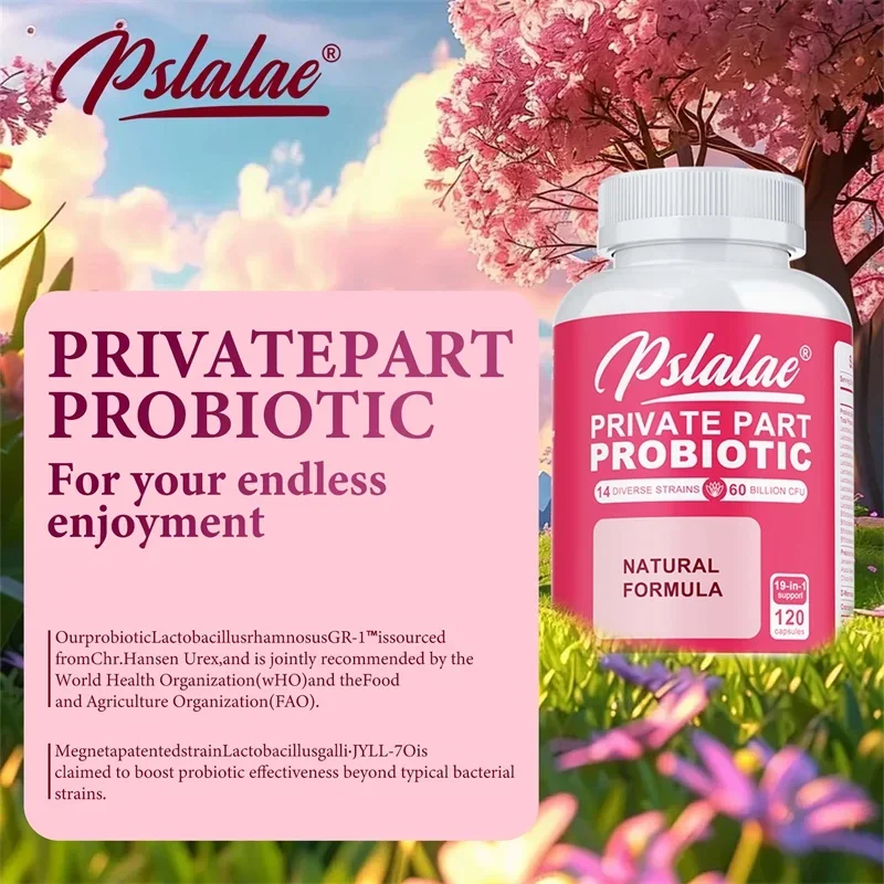 Private Parts Probiotics - Balances Women's PH Levels, Reduces Vaginal Odor, Promotes Vaginal & Urinary Health,Enhances Immunity