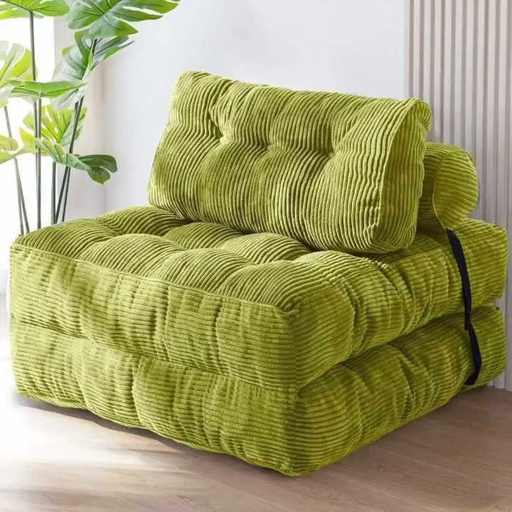 LMM lazy sofa high density sponge filled single seat soft and comfortable sofa