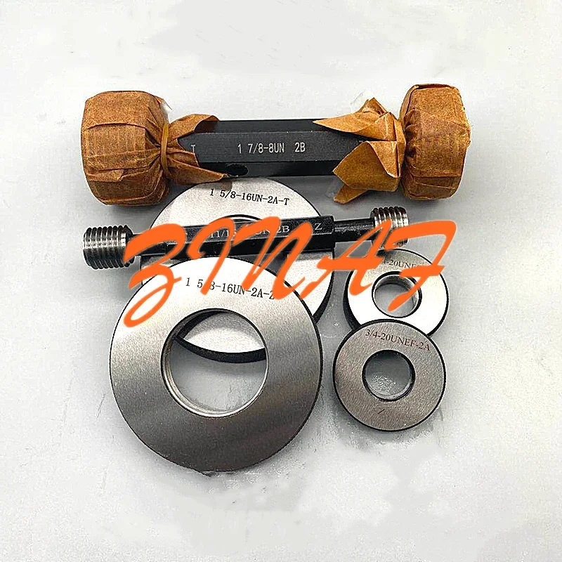 Imagem -06 - Calibre e Calibre do Plugue da Linha Ferramenta de Teste 2b 2a Não Vai Nenhum Calibre Unc Unf 11 16un 1618unc 8-11unc 8-18unf a 24