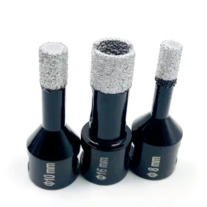 1PC Dry Diamond Perforation Core Bits Tile Tile Shop saw Cutter Granite Marble Drills with M14 Bread Surgers 8 Main Sales Sierra Cup Diamond for Porcelain - №8