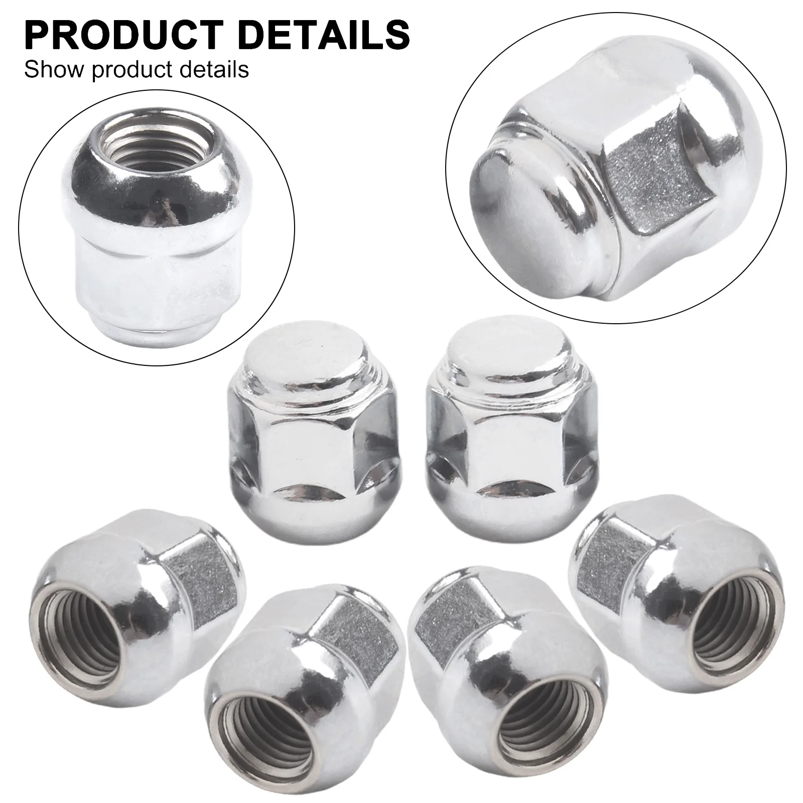 5-20Pc M12x1.5 Lug Nut Wheel Hub Nut  Front & Rear Lug Nut 90304-SA5-013 For Honda For Civic For CR-V For Accord