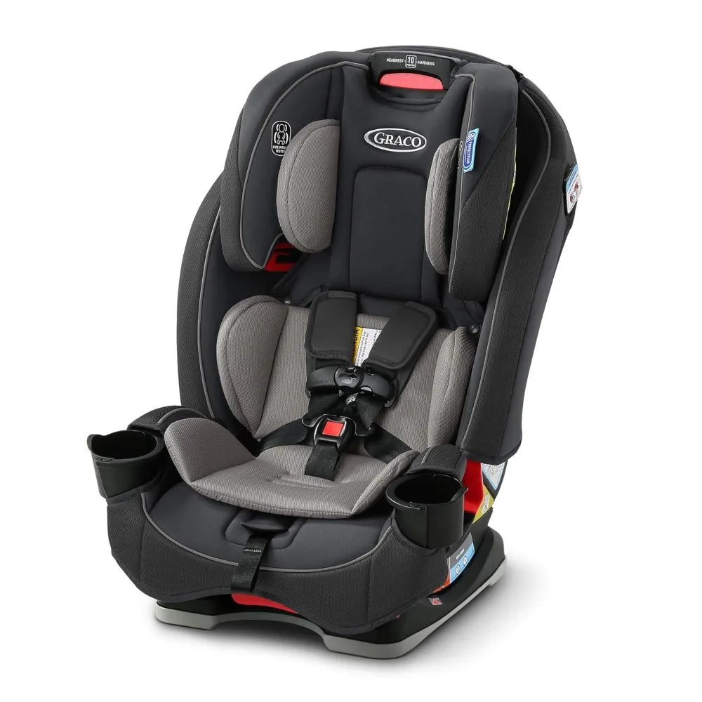 3 in 1 Convertible Car Seat | Slim & Comfy Design Saves Space in Your Back Seat, Redmond