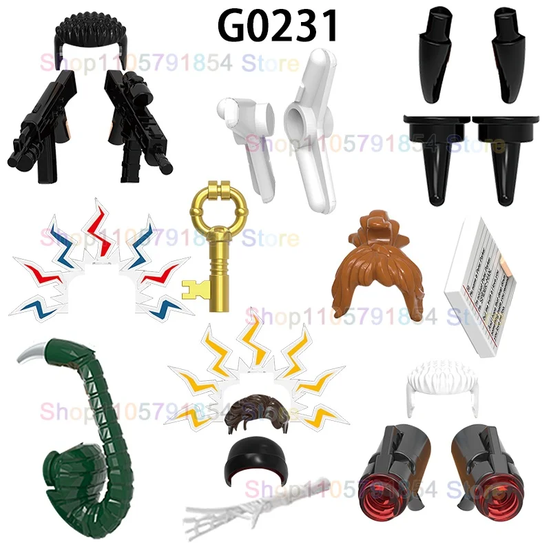 Blind Box Building Blocks Action Figures Assembly Mini Handmade Puzzle Collection Model Doll Bricks Toy Ornament TV6238