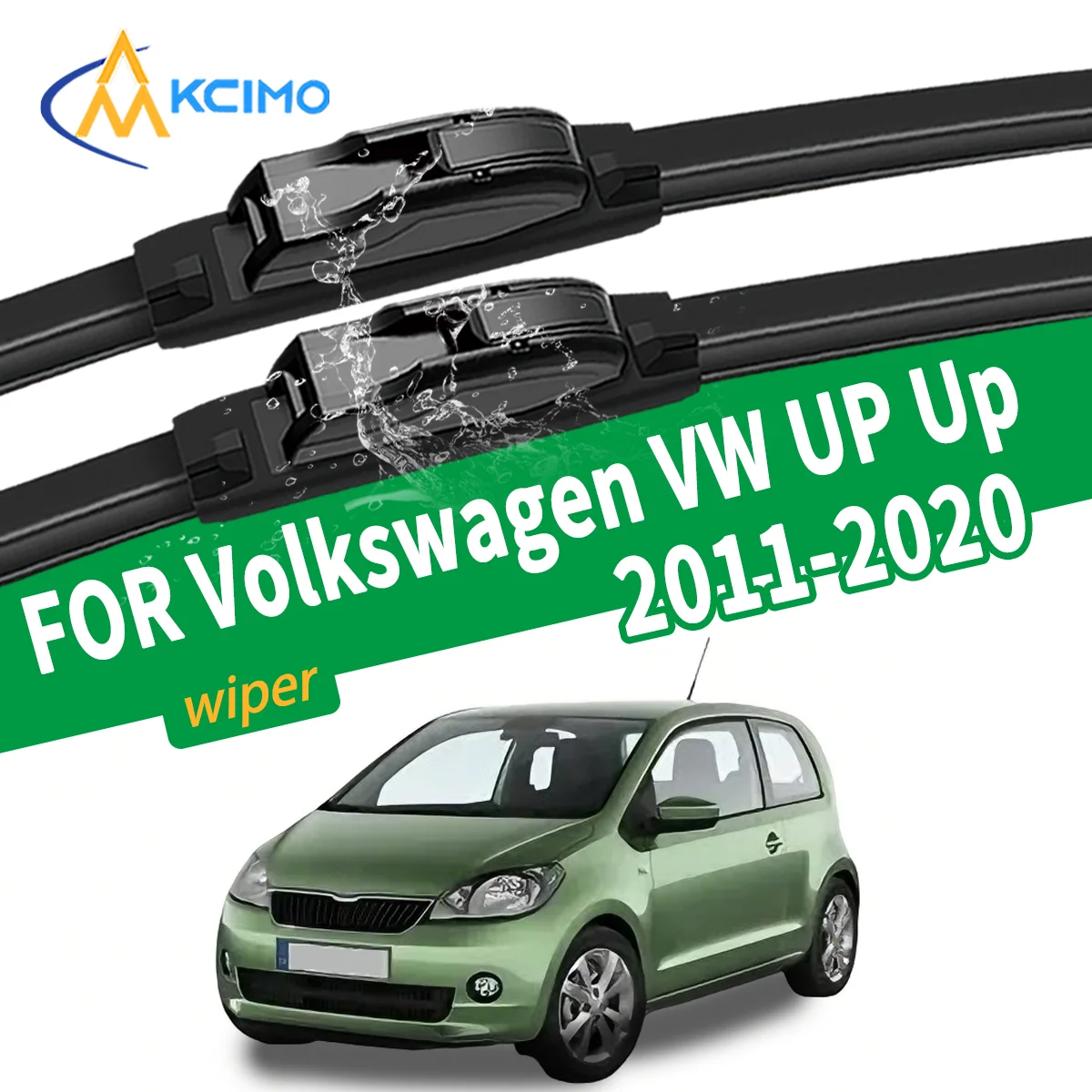 

Premium Silent Wiper Blades For Volkswagen VW UP 11-20 Front Windshield Wiper Auto Replacement Parts High Quality Natural Rubber