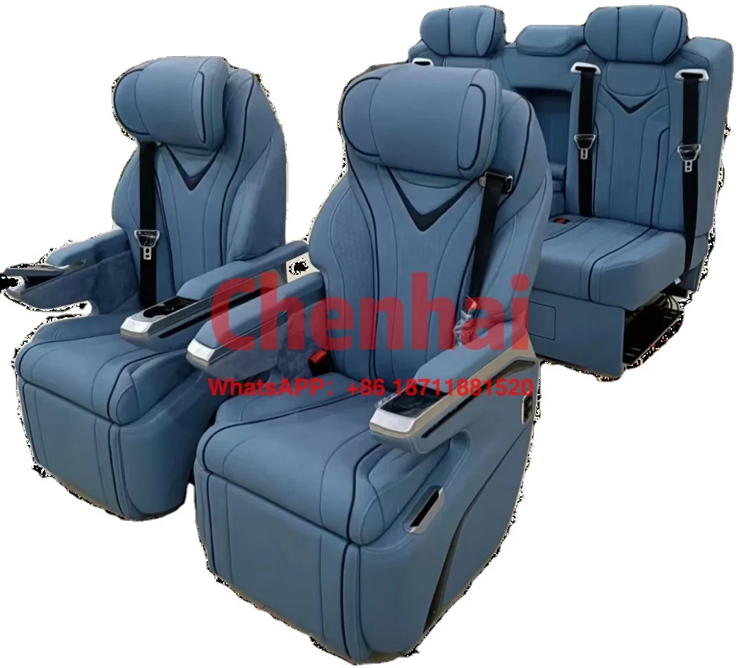 

Customized Vip Luxury Electric Reclining Leather Car Seat For Modification Van Mpv Rv Sprinter Vito V Class V250 Carnival