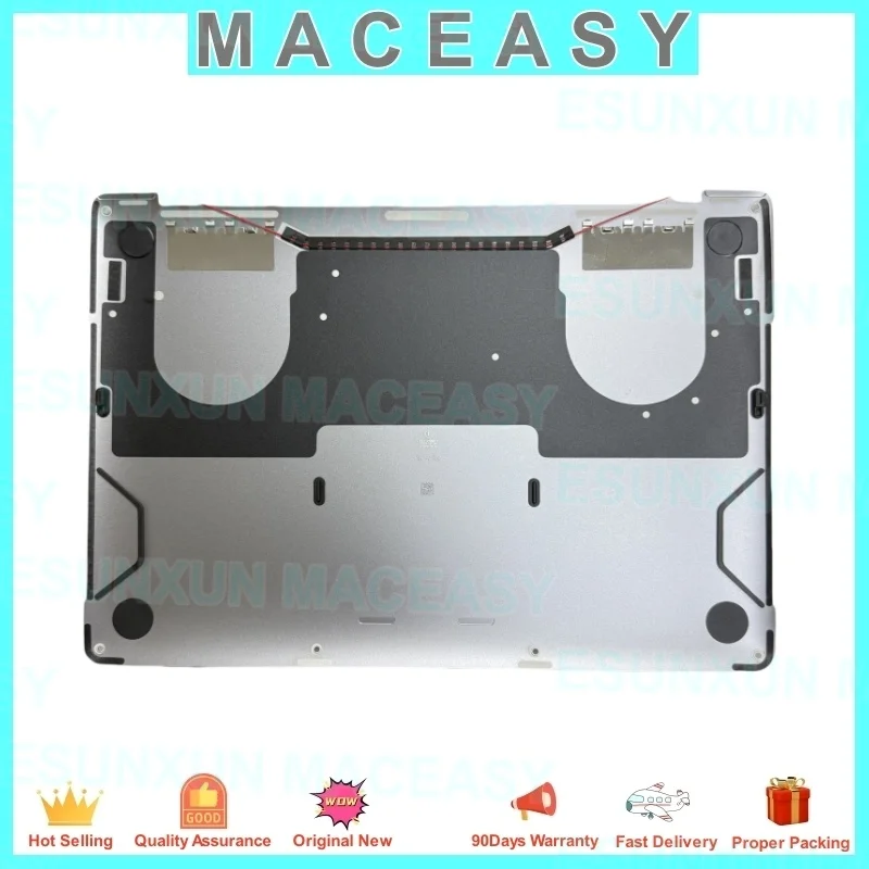 Original  A2251 Bottom case use for Macbook Pro 13inch loptop Lower Back Case Cover Original Silver 2020Year
