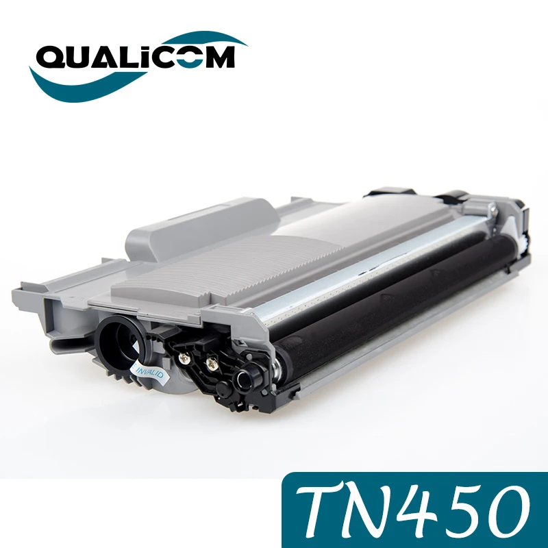 Qualicom Compatible Toner Cartridge Replacement for Brother TN-450 TN450 TN420 to Use with MFC-7360N DCP-7065DN MFC-7240 HL-2130