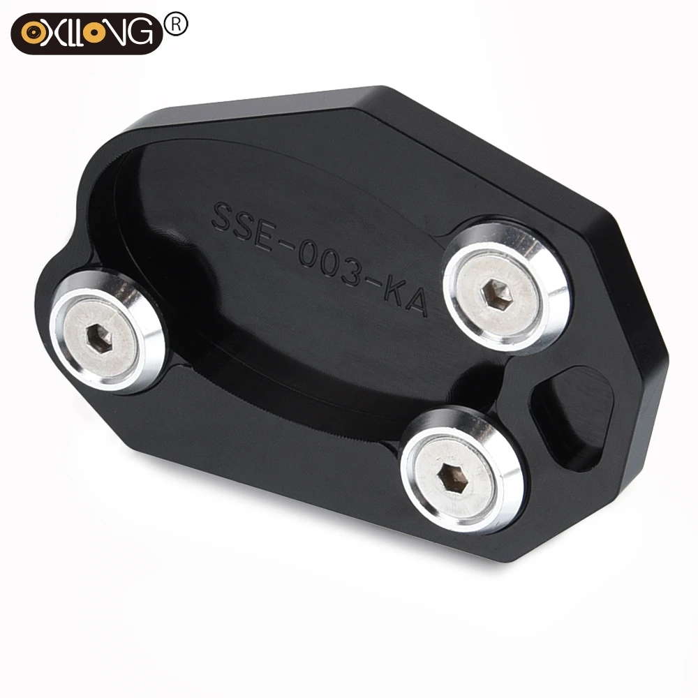 

For Kawasaki z1000 Z 1000 2010 2011 2012 2013 2014-2018 Motorcycle Kickstand Side Stand Enlarger Extension Plate