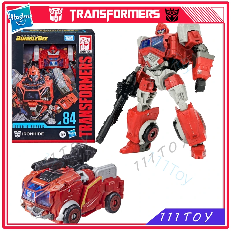

In Stock Hasbro Transformers Classic Toys Studio Series SS84 Deluxe Ironhide Action Figure Robot Toy Collectibles Gifts Hobbies