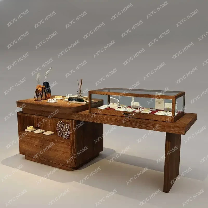 

Goods Cabinet Locker Bronze Jewelry Necklace Flowing Table Medieval Display Cabinet Nakajima