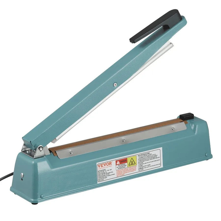 

Impulse Sealer 12 inch Manual Heat Seal Machine with Adjustable Heating Mode Iron Shrink Wrap Bag Sealers for Plastic Mylar PE