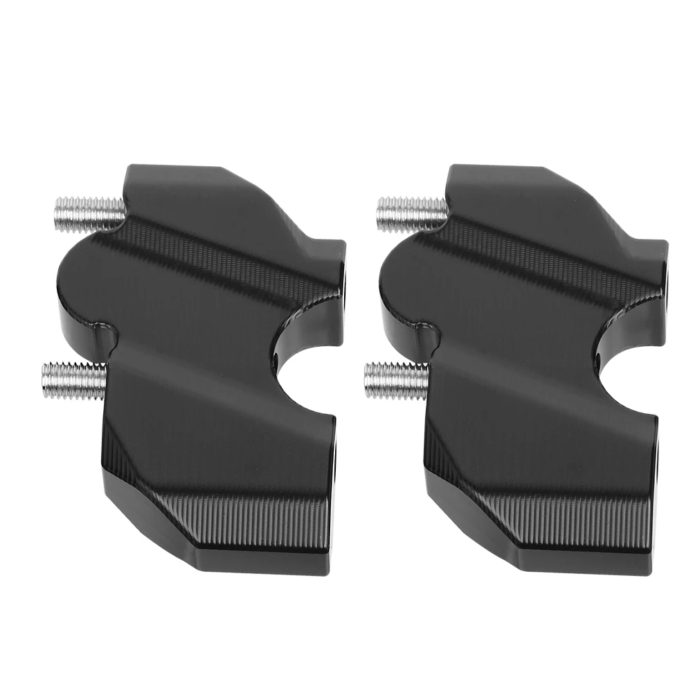 Motorcycle Black CNC Handlebar Risers Move Back Clamp Mount For Harley Sportster S 1250 RH1250 2021-2023