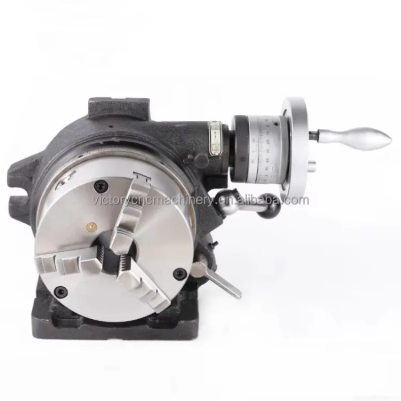 F3-6 F3-8 F3 Type Direct Dividing Heads Vertex Super Indexing Spacer Indexing Plate Rotary Table for CNC