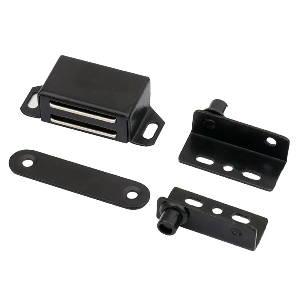 2Pcs Door Pivot Hinge Heavy Duty Conceal Pivot Door Hinge With Single Suction 40x18mm Iron Cabinets Hinges Home Hardware Parts