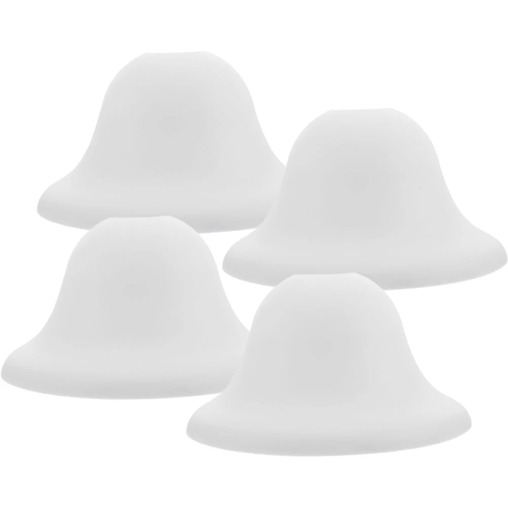 

4pcs Mushroom Plastic Ch Shades Modern Plastic Lampshade Hanging Modern Lamp Shade Light Bedroom Living Room Decor