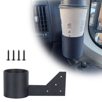 1set For Peugeot Boxer Fiat Ducato Citroen Relay 2006-2023 Universal Drink Cup Holder With Screws Car Side Interior Accessories