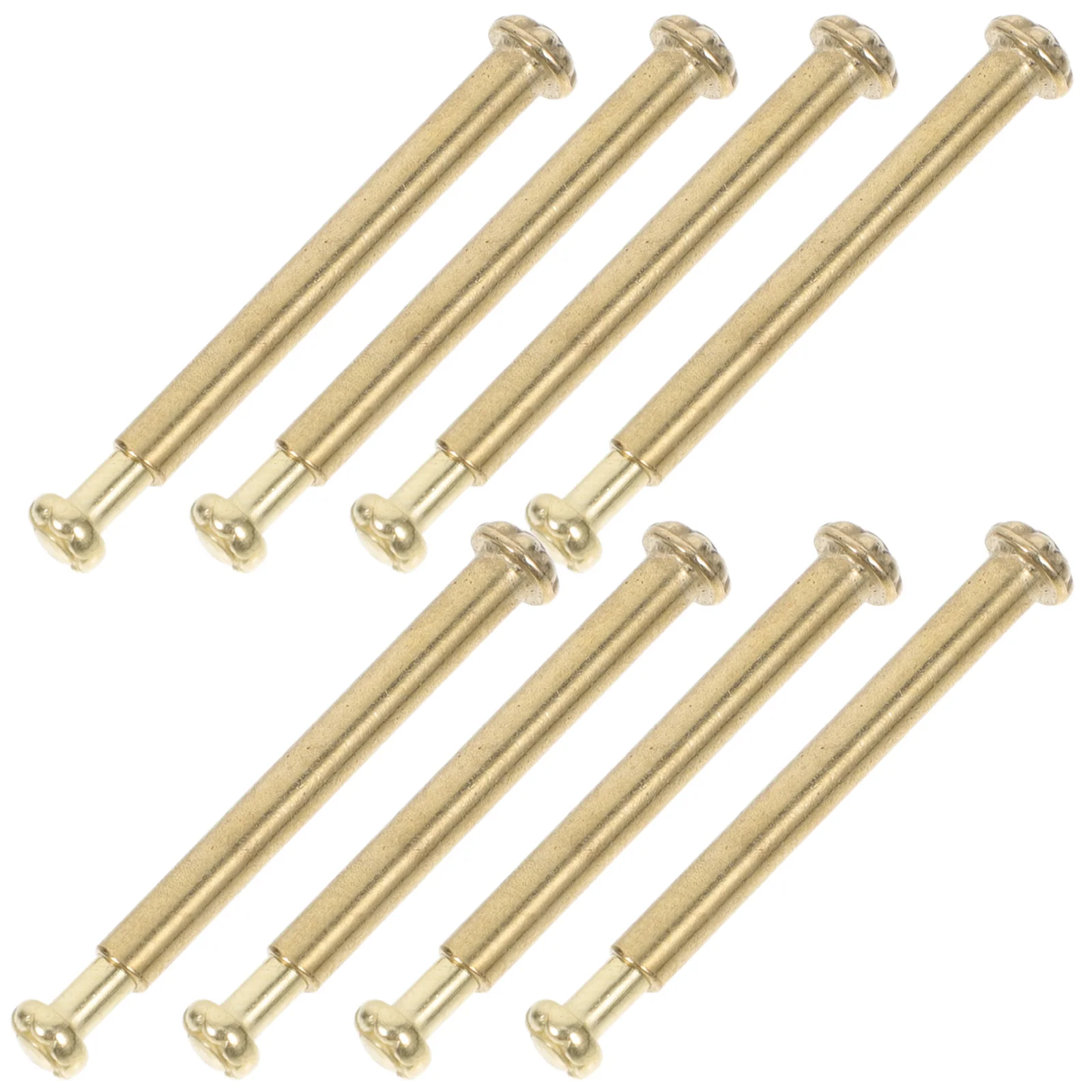 

8pcs Folding Fan Replacement Pins Stainless Steel Repair Rivets Hinges Hardware Fan Nail Accessories Kit for Broken Fans