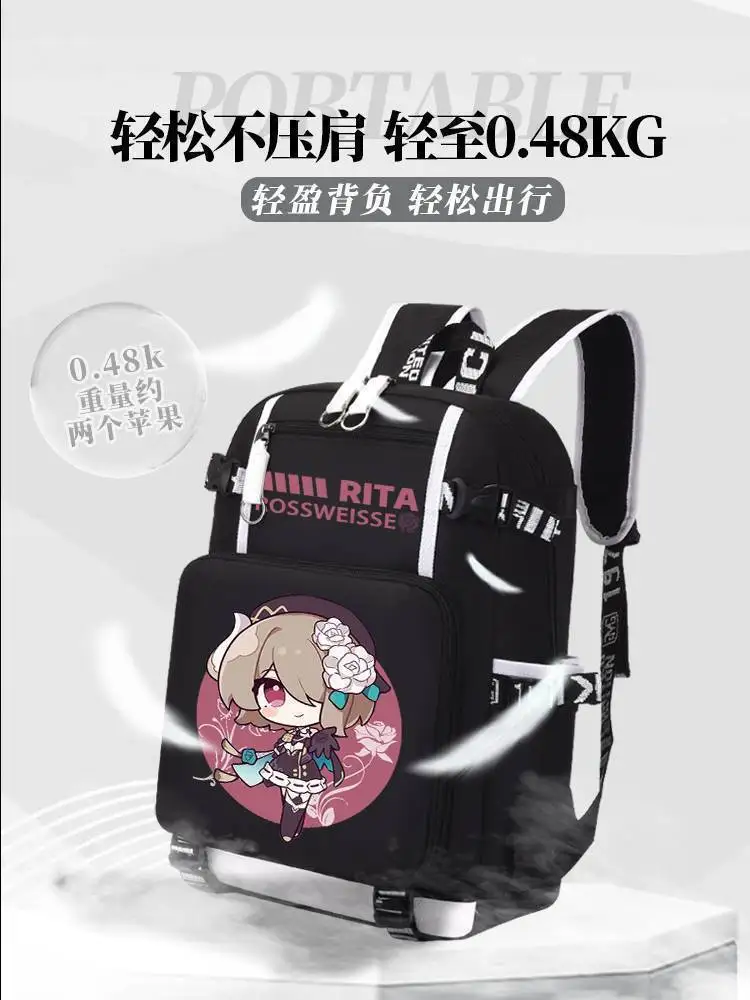 حقيبة هونكاي إمباكت 3 للأولاد والبنات في المدارس الابتدائية المتوسطة 2024 موديل جديد حقيبة ظهر عالية القيمة ذات سعة كبيرة وخفيفة الوزن