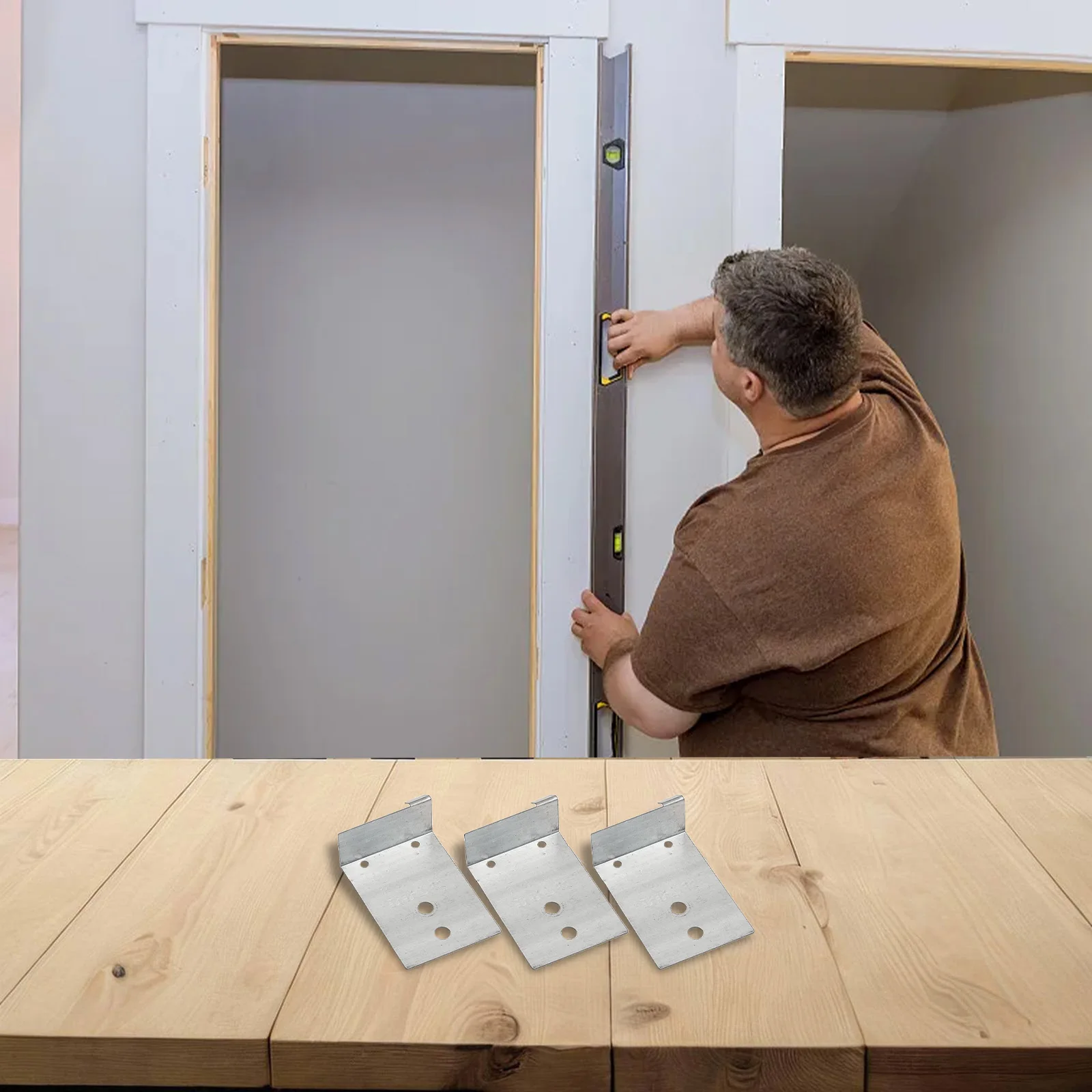 

Деревообрабатывающие инструменты Столярные инструменты 5 см х 3,5 см х 1,6 см Комплект для установки дверей Износостойкий Эффективная установка