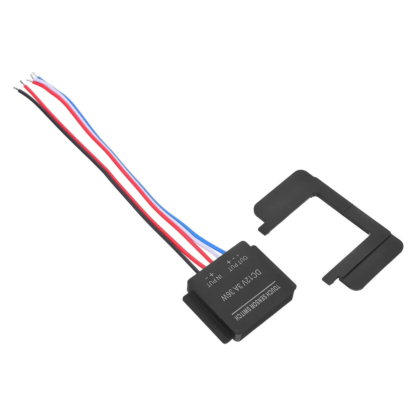 

Сенсорный выключатель для зеркала в ванной комнате с LED-диммером и датчиком для управления освещением, регулировка яркости, дизайн стеклянной панели