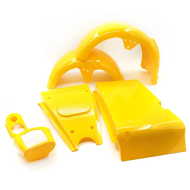 Front Rear Mudguard Fender Plastic Foot Pedal  Pad Support Door Mat for Citycoco Scooter  Modified Accessories