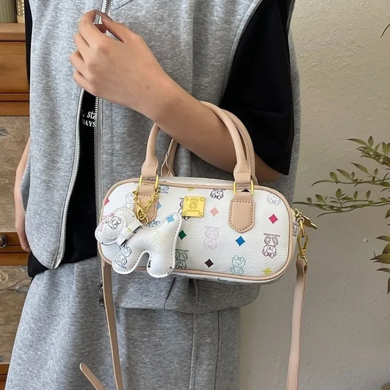 

Unique Vintage Diaper Bags For Women Minimalist Leather Crossbody Bag Designer Shoulder Bag Elegant Large Capacity Tote