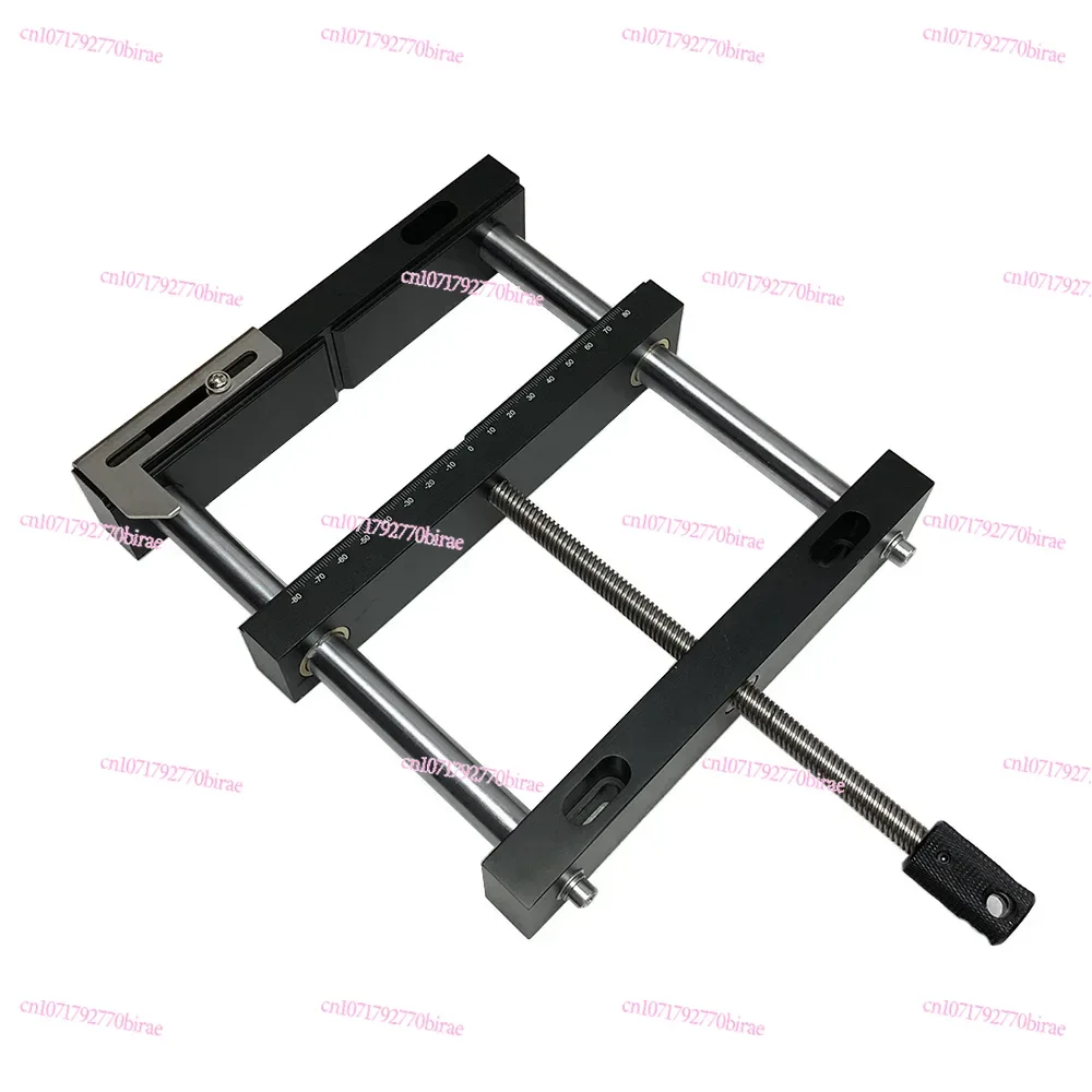 200*412mm Aluminium Fixture Flat Tongs  Screw Parallel-jaw Vice Plain Vise QGG for DIY Wood Metal Working