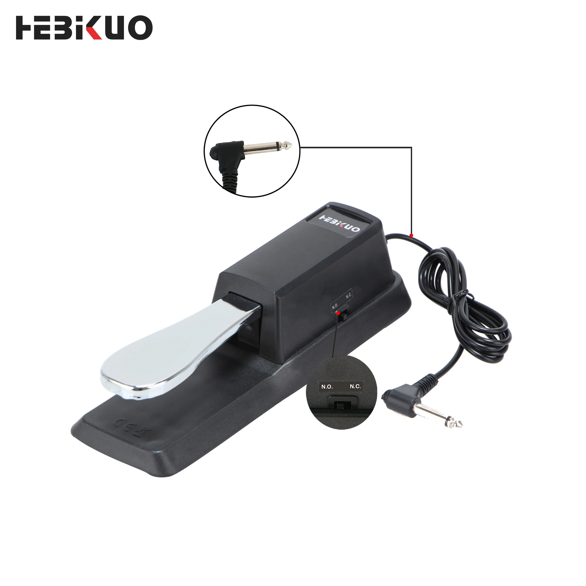 HEBIKUO TB100 Keyboard Piano Pedal Musical Instrument Accessory For Keyboard Digital Piano