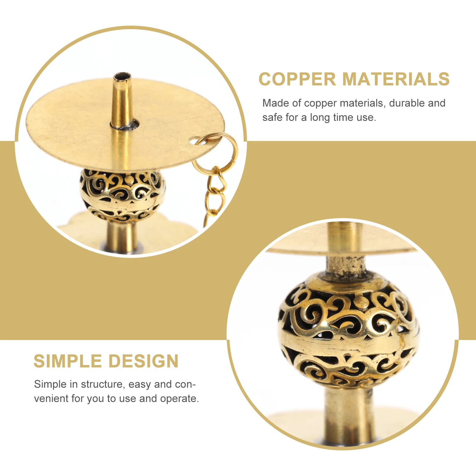 

Copper Suona Core Durable Metal Wind Instrument Accessory Repairing Practice Tool Trumpet Device Suona Supplies