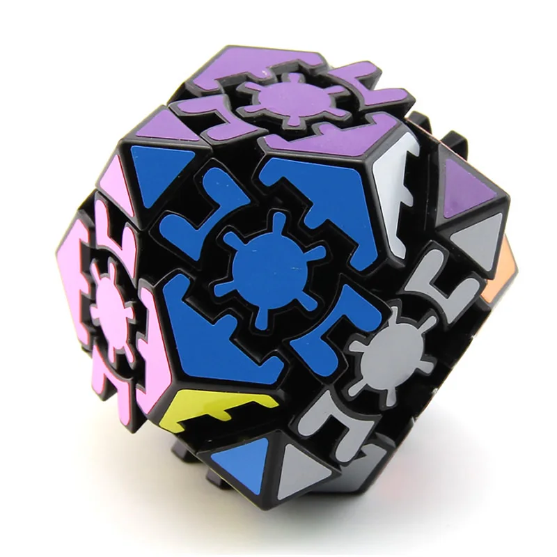 LanLan Gear Rhombohedral Dodecahedron Magic Cube Professional Neo Speed Puzzle Antistress Educational Toys For Children