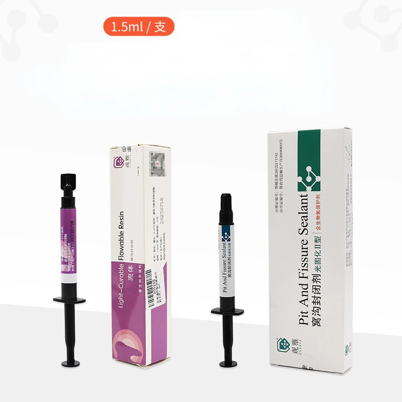 Dental materials - Pit and fissure sealants - Light cured pit and fissure sealants containing bio fluorine protectants