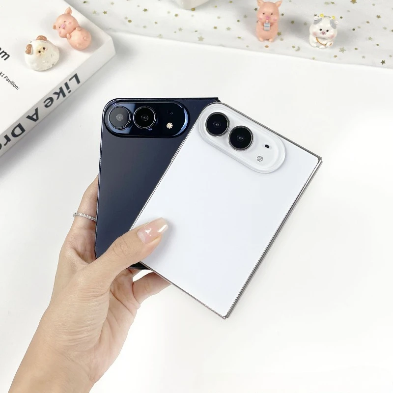 Ready To Shipping Realistic Dummy Phone Model for IPhone Duo 18 Ultra Mockup Phone for IPhone 18 Fold Display Model Prank Gift