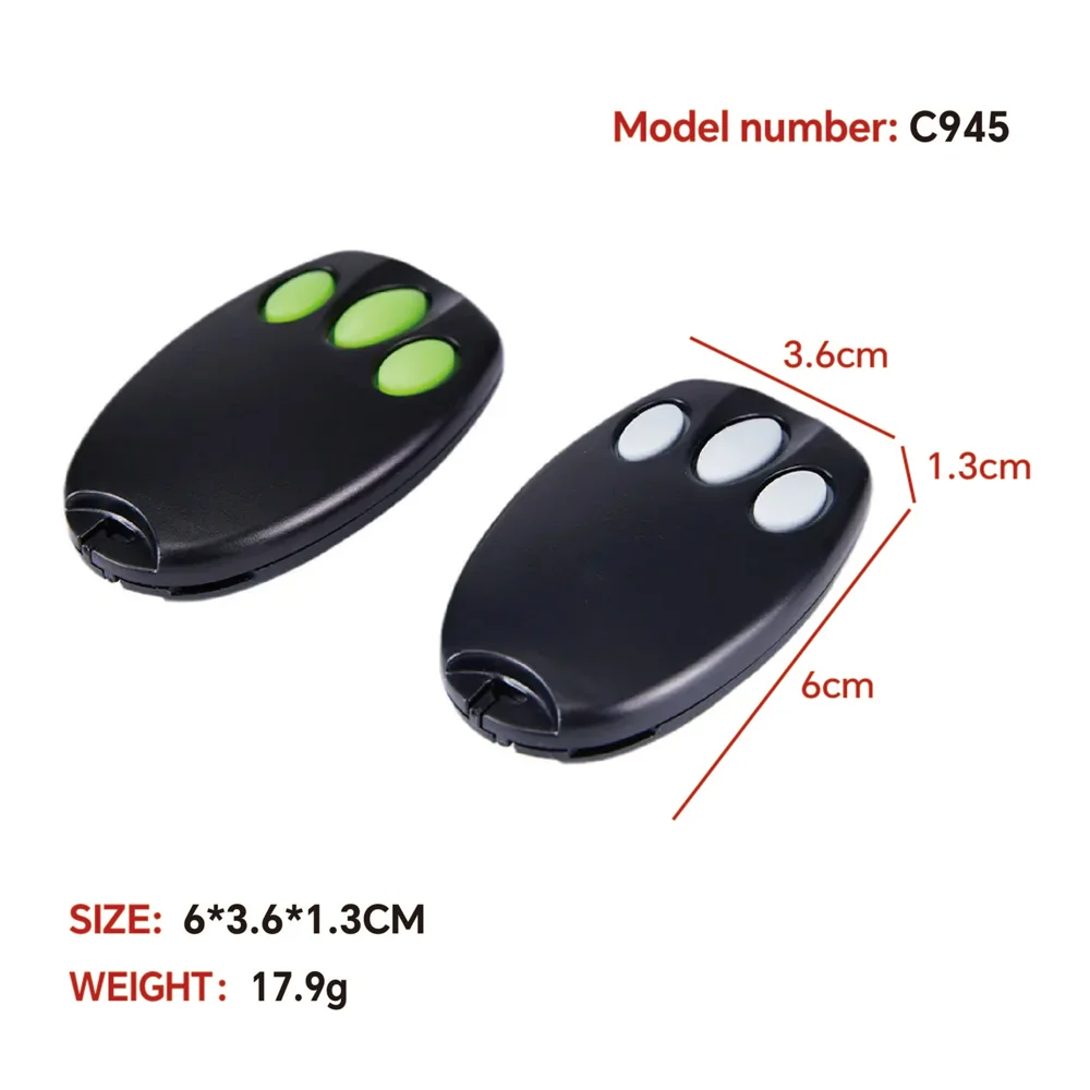 Liftmaster Chamberlain 94335E model 1A5639 version 433.92MHz garage door remote control 84335 model