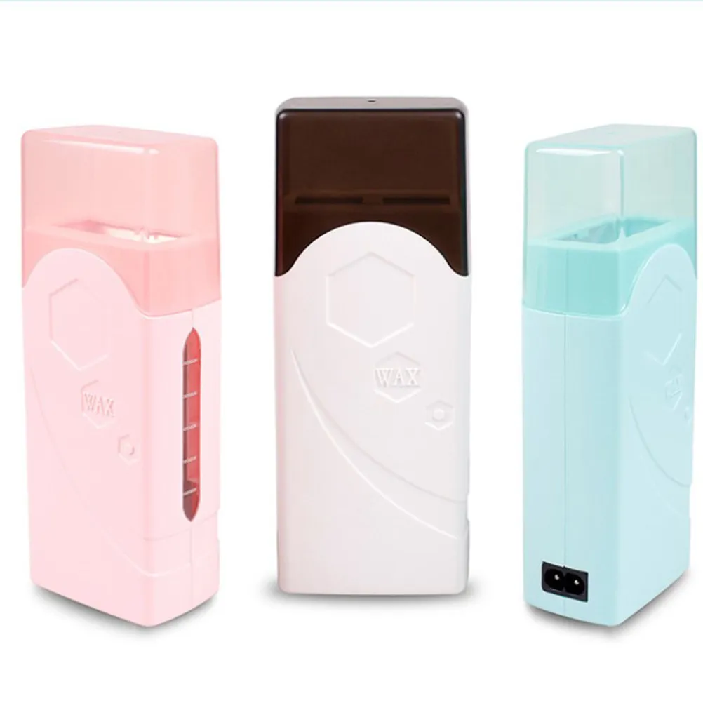Handheld Depilatory Wax Machine Portable Small Size White Original Eu Plug DIY Hair Removing Wax Heater for Salon Spa Use