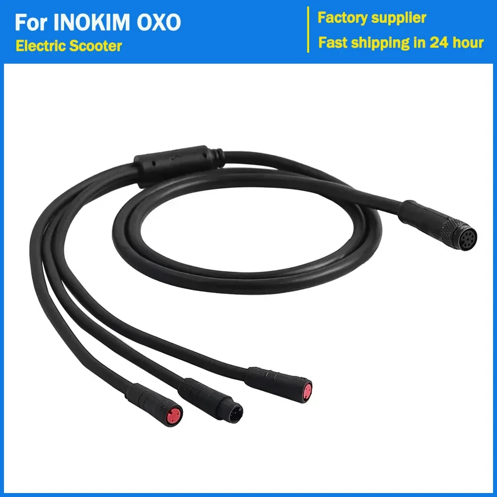 

Throttle Connection Main Wire Signal Wire Replacement Parts for INOKIM OXO Electric Scooter Display Wire Julet 1 To 3 Connector