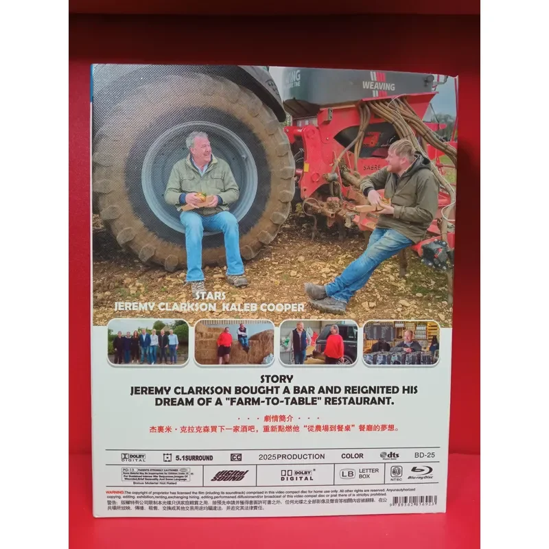 Clarksons Farm Season 4 Blu ray Brand New Unopened 2 Disc Package English Dubbed Chinese