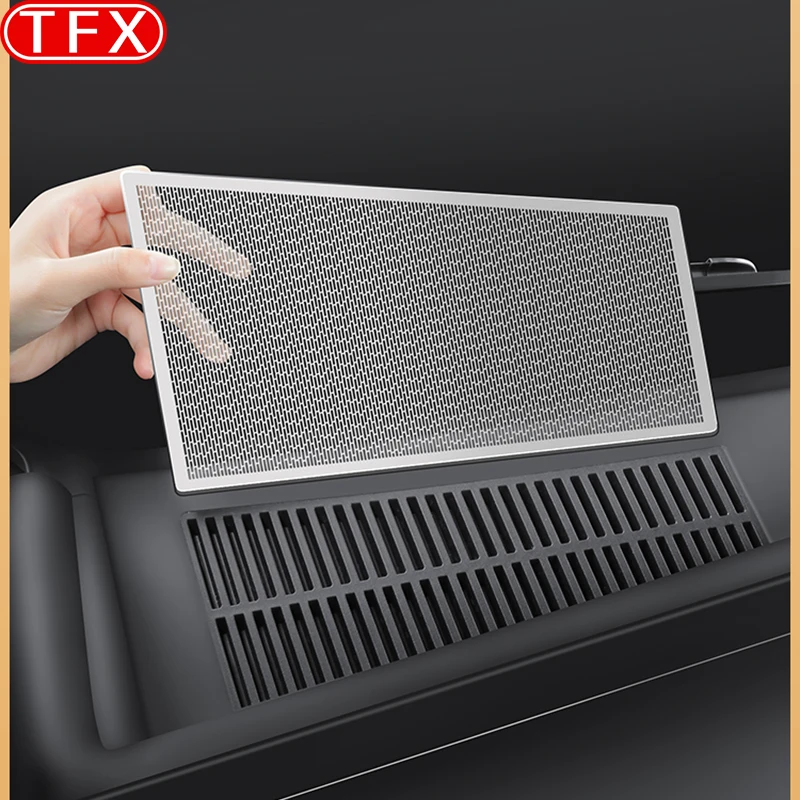 

For Trumpchi GAC S7 2025 2026 Car Styling Front Hood Dust Screen Cabin Air Intake Insect Screen Interior Horn Cover Accessories