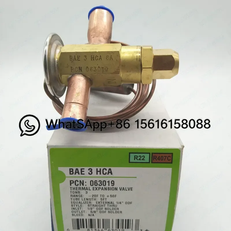 Emerson Heat Pump Expansion Valve BAE 1.5 2 3 HCA Bidirectional Flow Precision BAE1HCA BAE3HCA  BAE5HCA  BAE2HCA