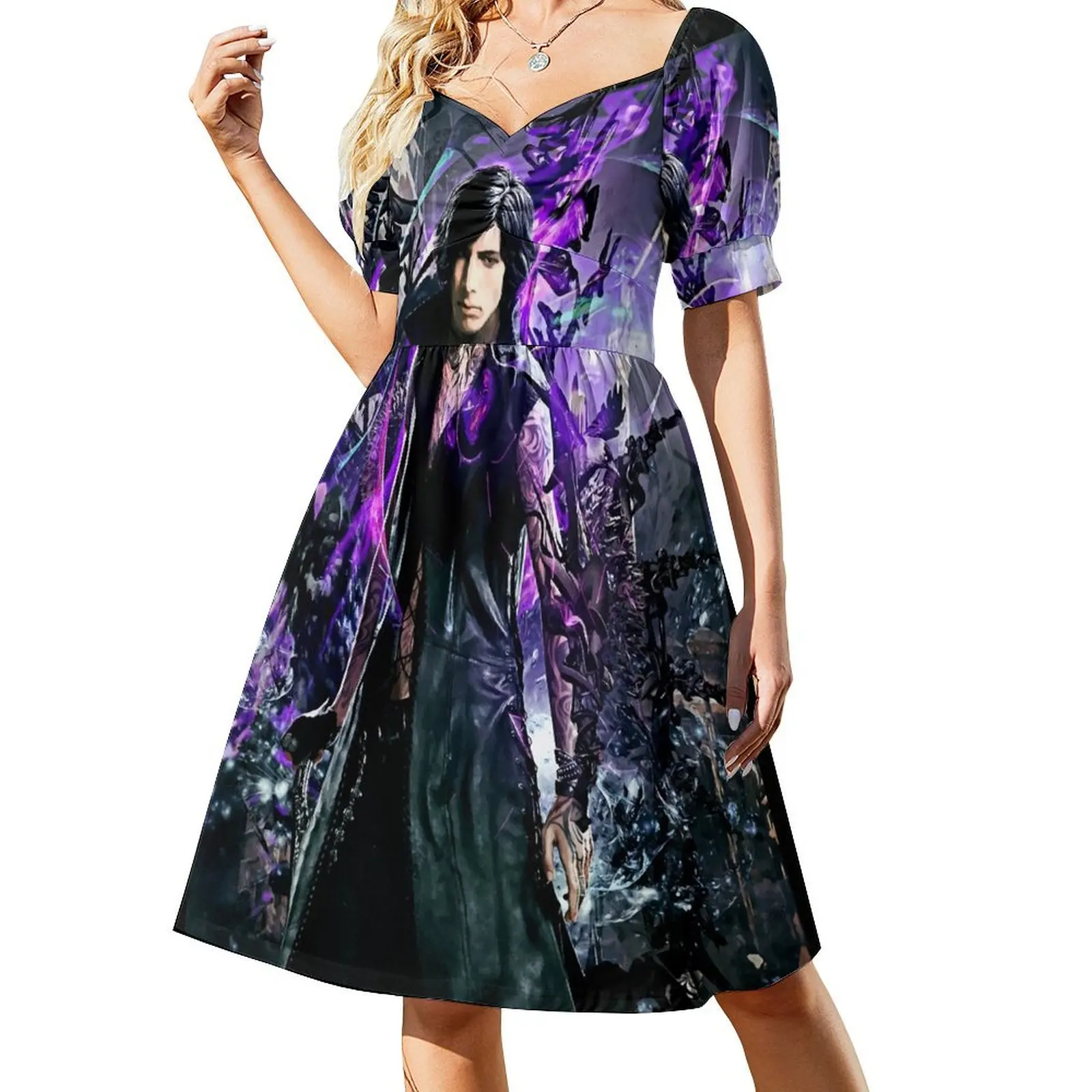 

Devil May Cry 5 V Short-Sleeved Dress dresses women summer 2025 evening dress woman