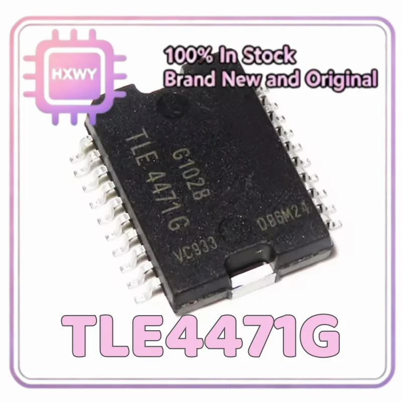 (10/50 Pieces) TLE4471G TLE4471 HSOP-20 Automotive ECU Chip, Low Dropout Voltage Regulator, Brand New Original