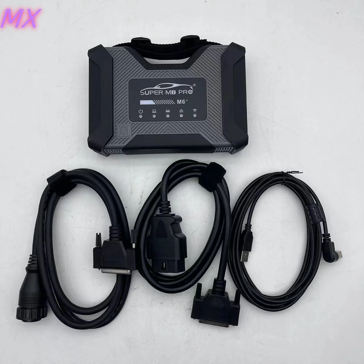 ALL NEW TEST CABLE ADAPTERS SUPER MB PRO M6+ BENZ TRUCK BUSES DIAGNOSTIC TOOL KIT