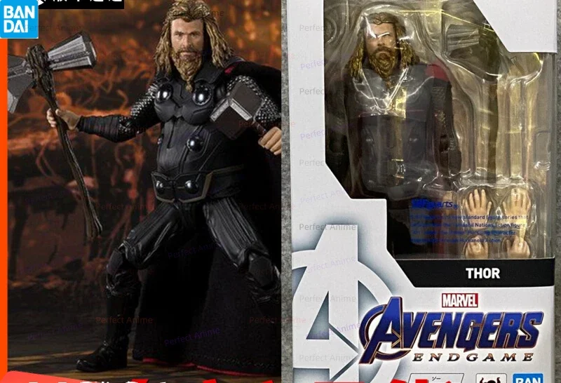 

Shf Bandai Avengers 4 Avengers 4 Ultimate Thor Soul Limit Action Figure in Stock 100% Original