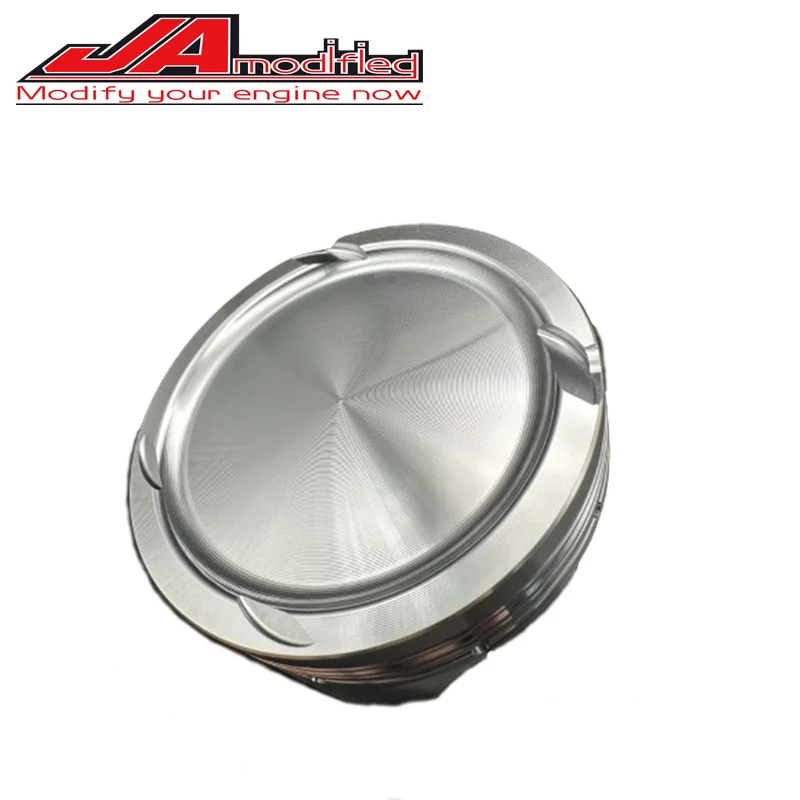 JA Racing Performance Modified Parts Forged Piston R18 R20 Racing Piston 81mm CR9.0 for Honda Civic VIII JADE Engine